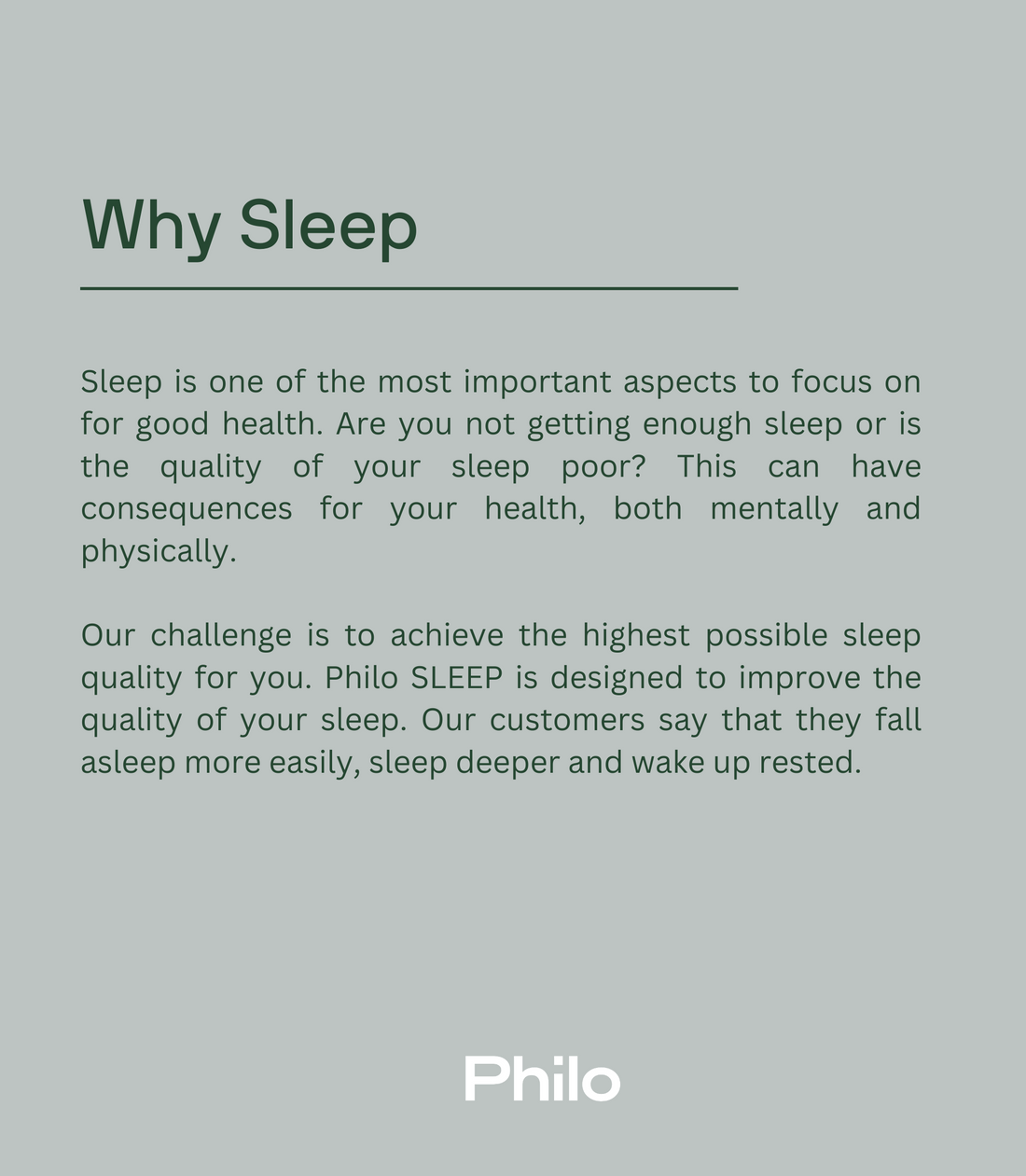 Sleep
